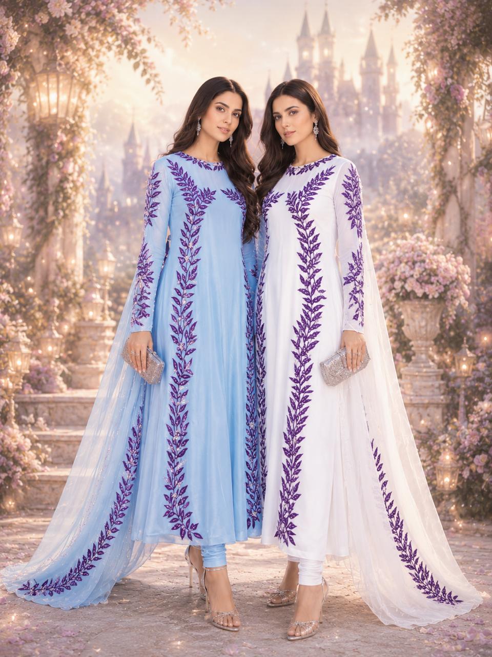Muhammad collectionn three pc silk fully lined