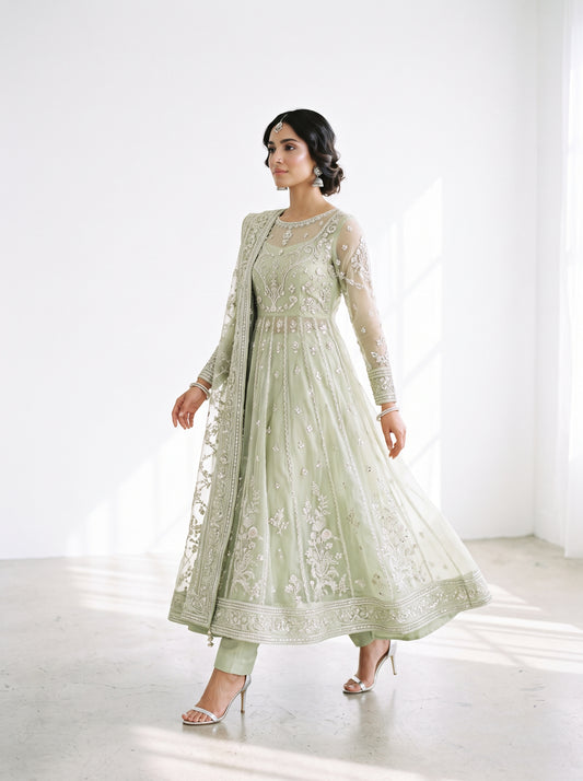 Three Piece Silk Fabric
